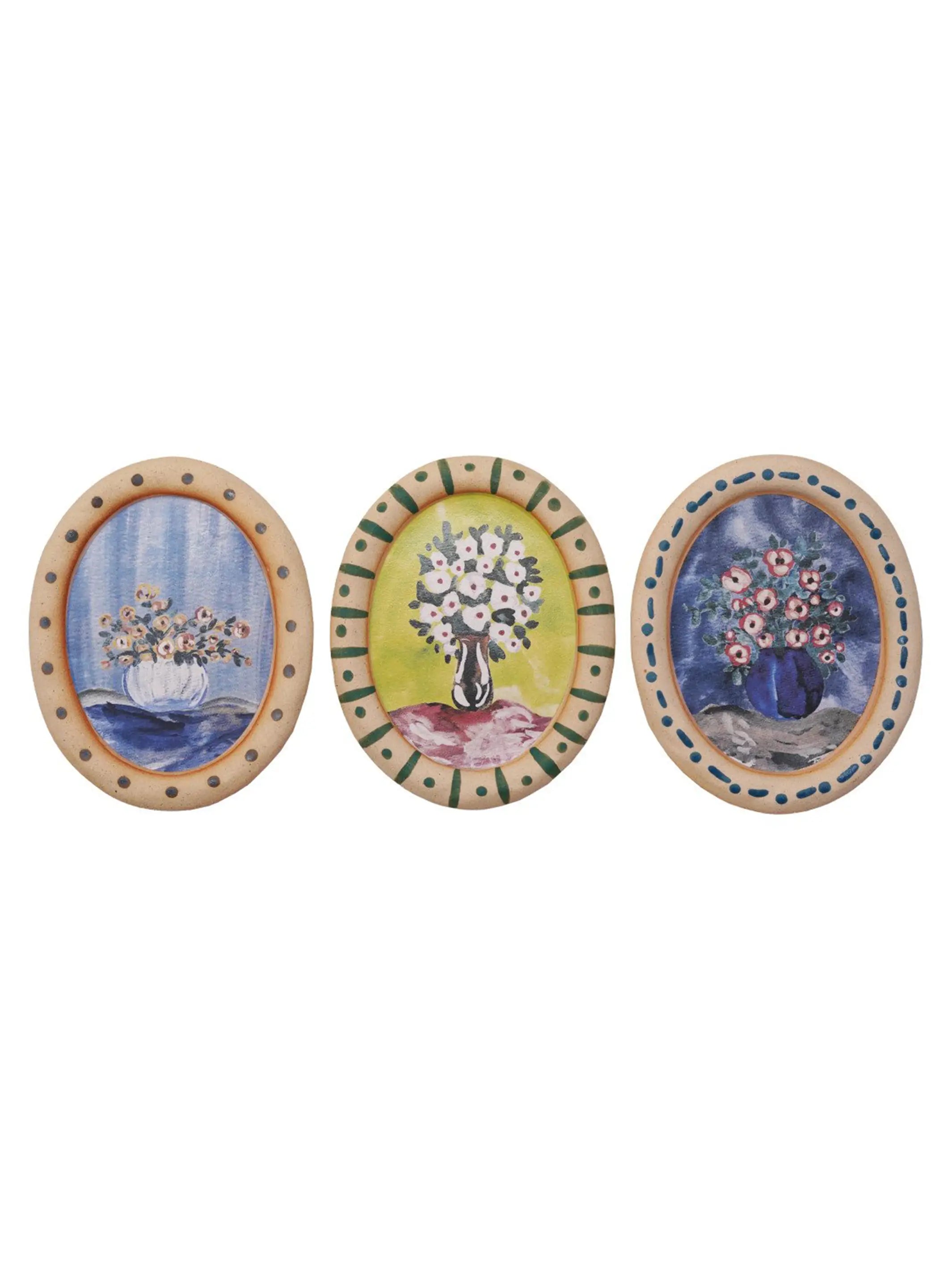 Stoneware Framed Art Set
