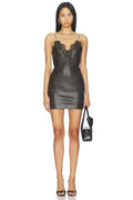 Bikini Leather Mini Dress