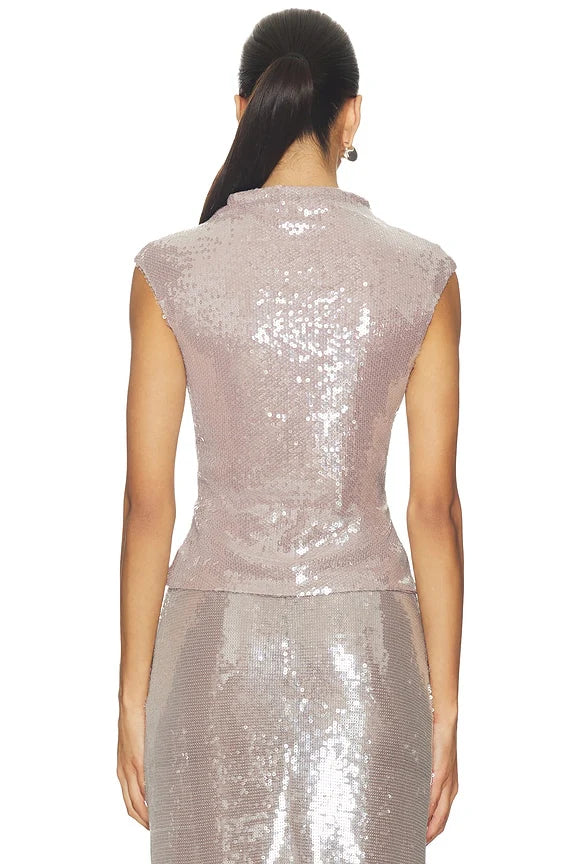 Sabrina Sequin Top