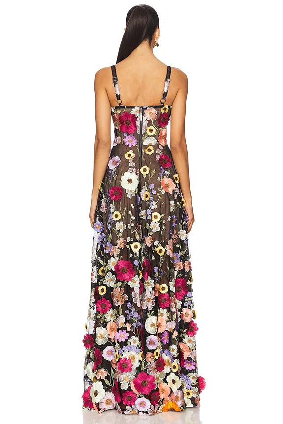 Jasmine Floral Maxi Dress