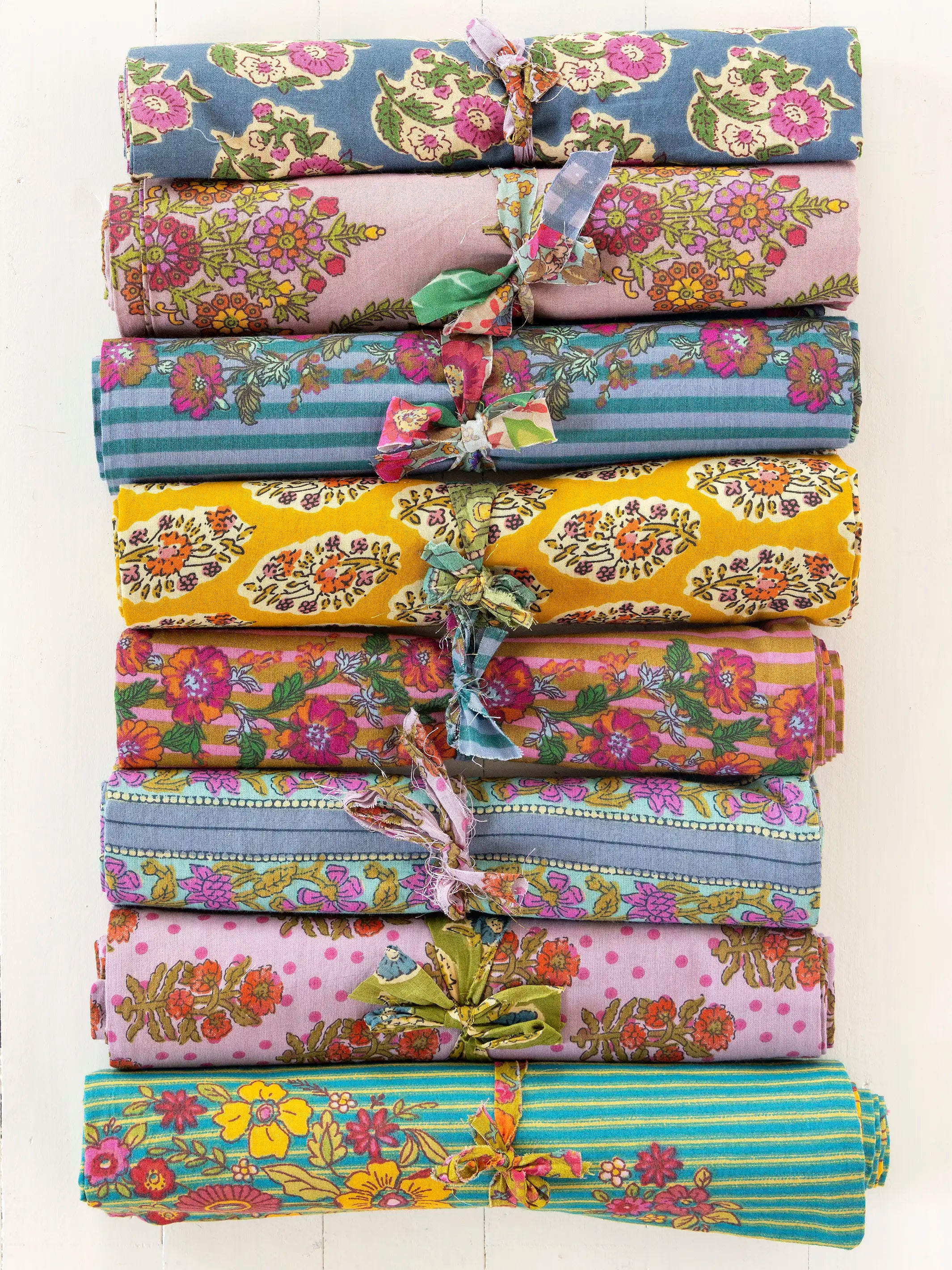 Mix & Match Cotton Pillowcase, Single - Teal Vines