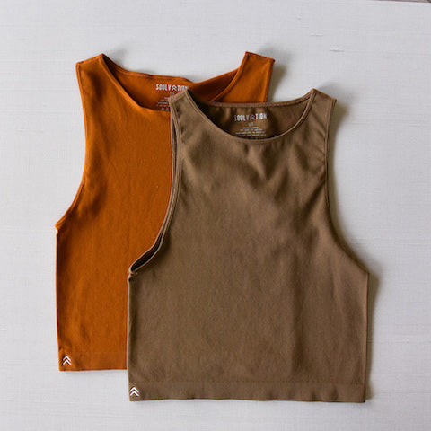 Soulvation High Neck Tank Top